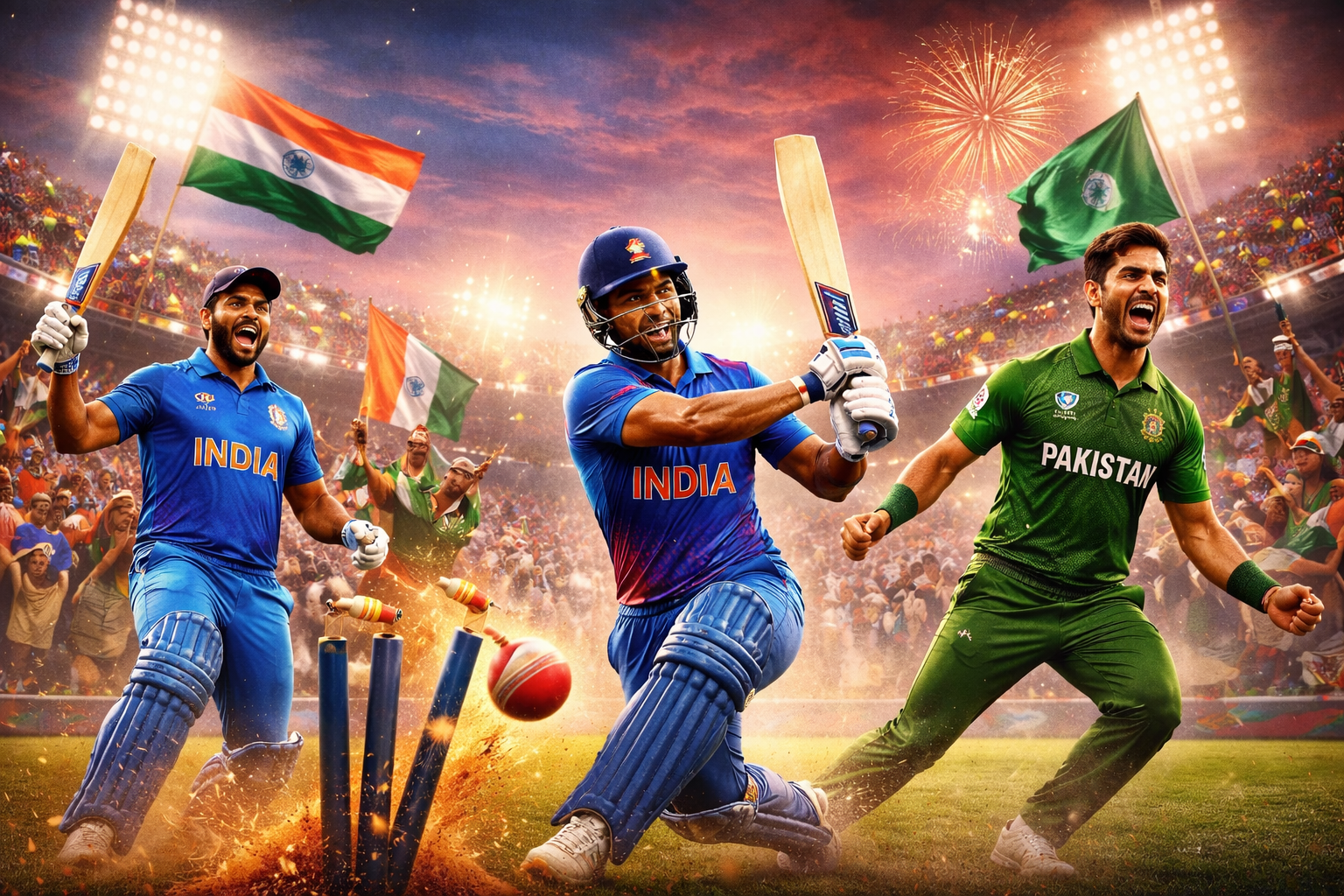 महामुकाबला! भारत vs पाकिस्तान – टी20 वर्ल्ड कप 2026 में फिर टक्कर