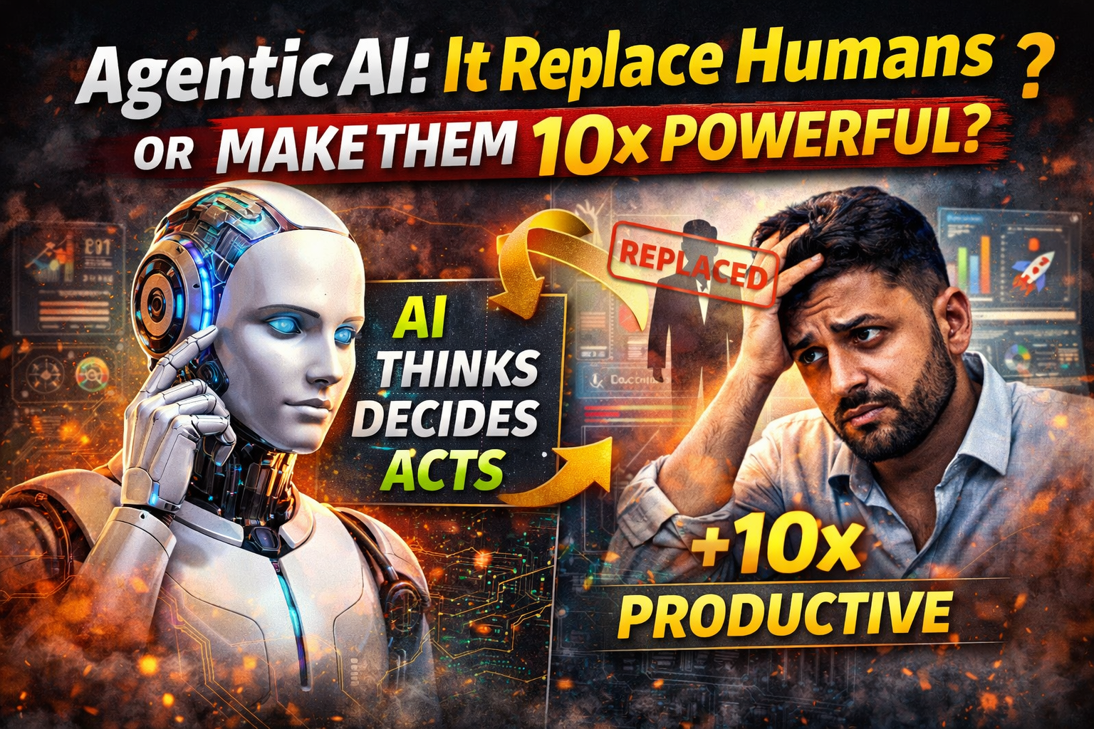 Agentic AI: Will It Replace Humans or Make Them 10x More Powerful?