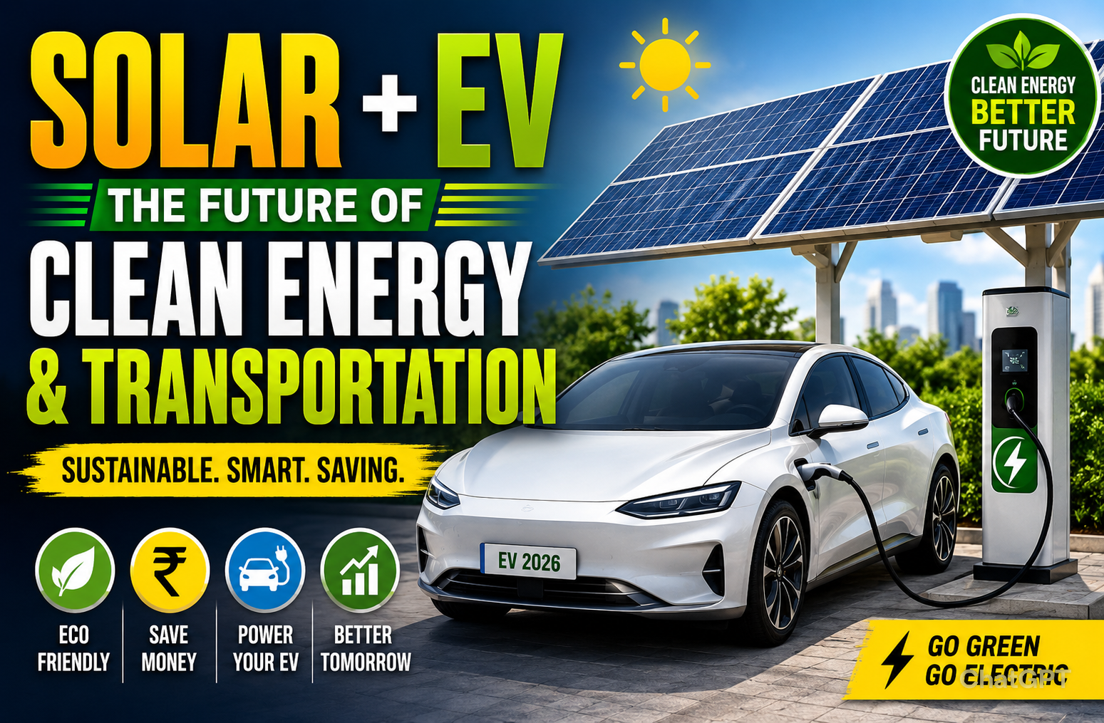 Solar + EV: The Future of Sustainable Transportation and Clean Energy in 2026