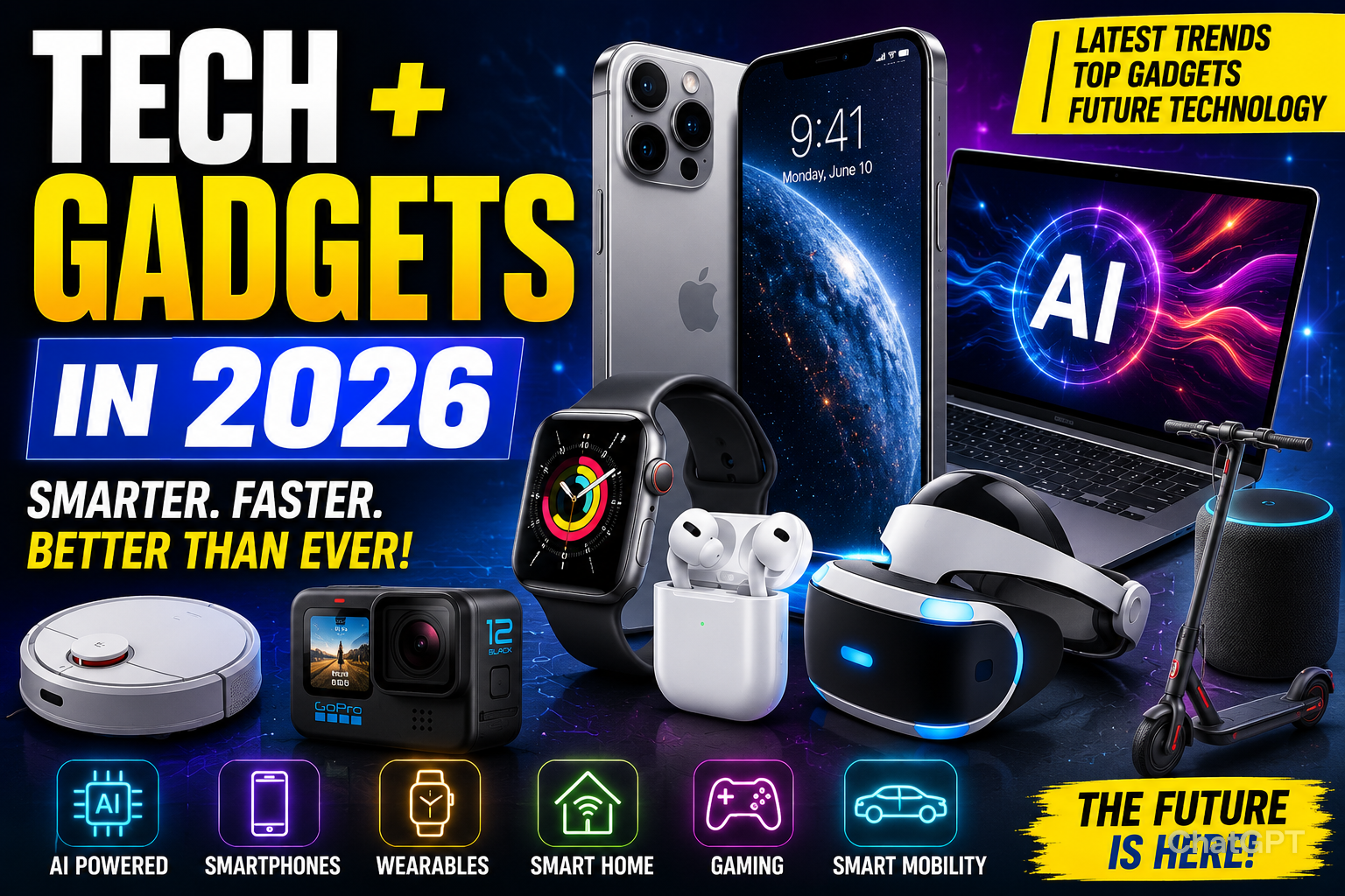 Tech + Gadgets in 2026: The Future of Smart Technology is Here
