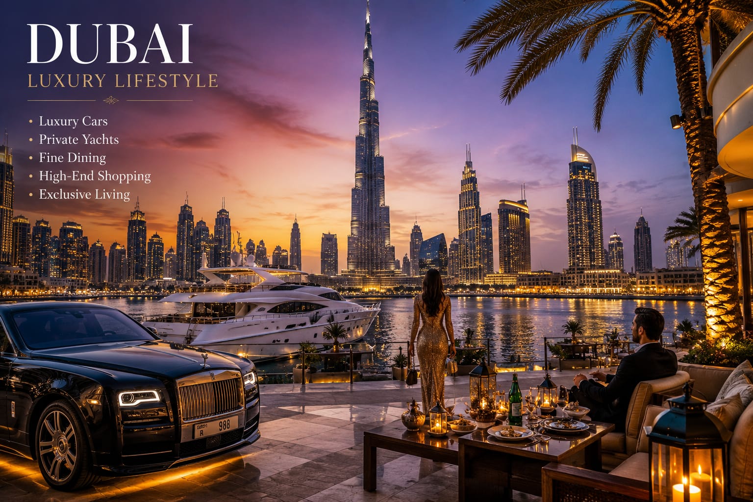 Dubai Luxury Lifestyle: The City of Dreams and Unlimited Luxury